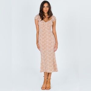 PRINCESS POLLY Just Like Heaven Midi Dress